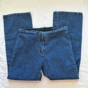 Vintage Avenue Montaigne Paris Blue Flare Jeans